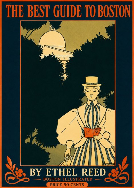 Ethel Reed The Best Guide to Boston No2 - Poster