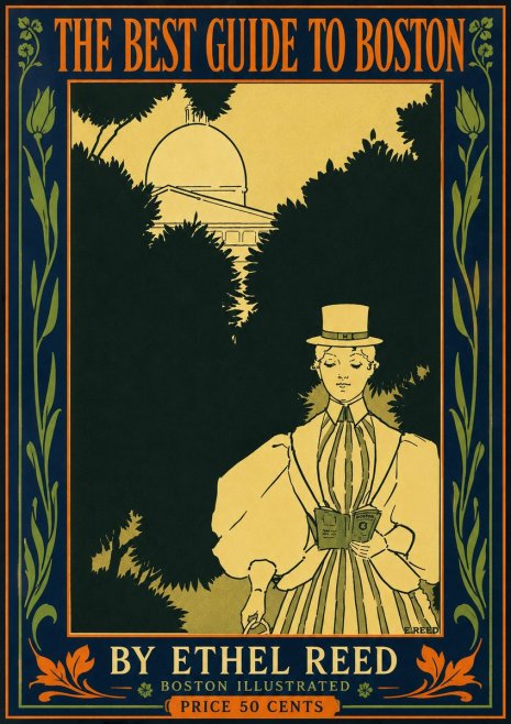 Ethel Reed The Best Guide to Boston No5 - Poster
