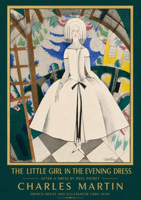 Charles Martin The Little Girl in the Evening Dress No4 - Poster