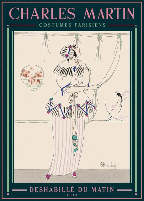 Charles Martin Deshabillé Du Matin No2 - Poster