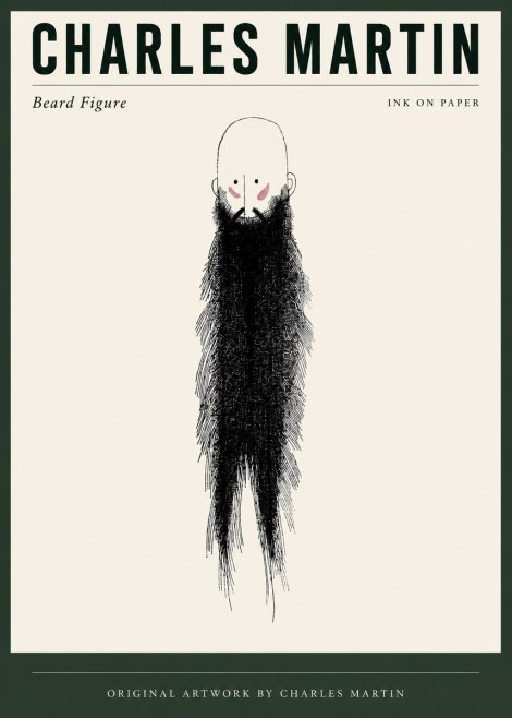 Charles Martin Beard Figure No3 - Poster