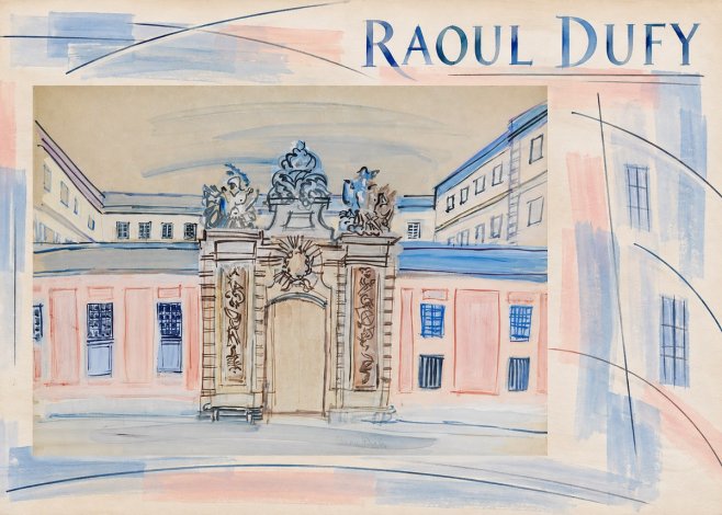 Raoul Dufy Versailles, the Grand Trianon No4 - Poster