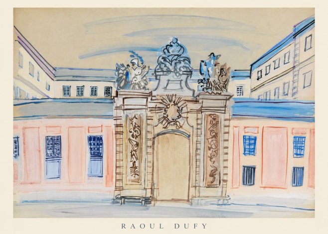 Raoul Dufy Versailles, the Grand Trianon No6 - Poster