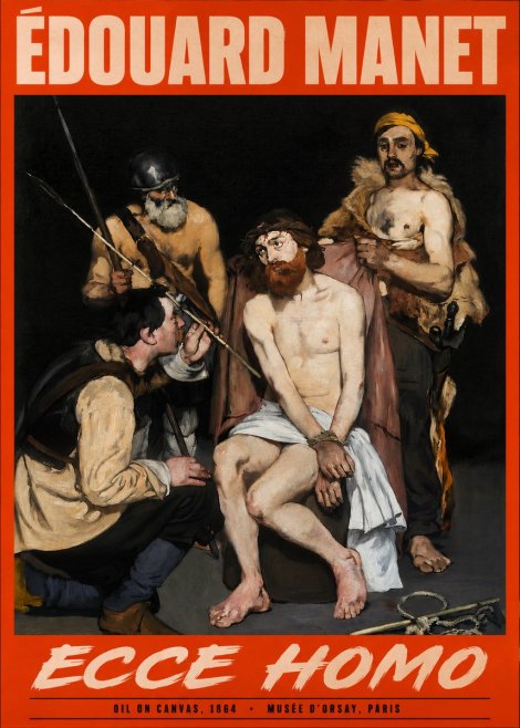 Édouard Manet Ecce Homo No2 - Poster