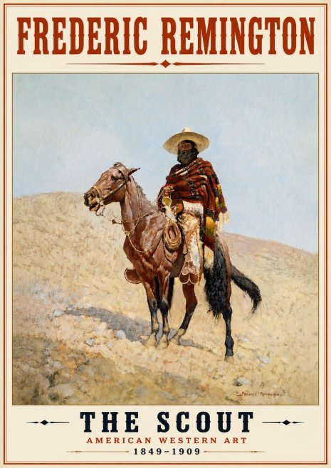 Frederic Remington The Scout I No6 - Poster