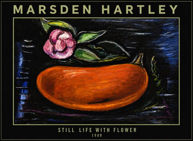 Marsden Hartley Still Life with Flower No4 - Poster
