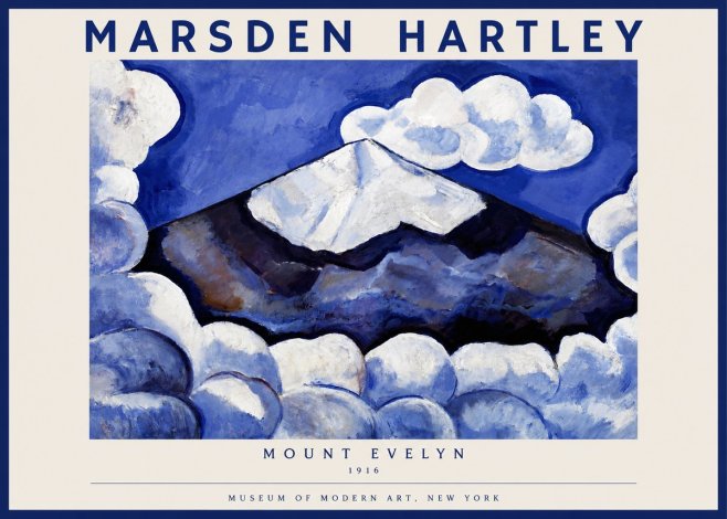 Marsden Hartley Mount Evelyn No2 - Poster