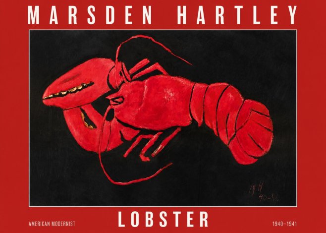 Marsden Hartley Lobster No2 - Poster