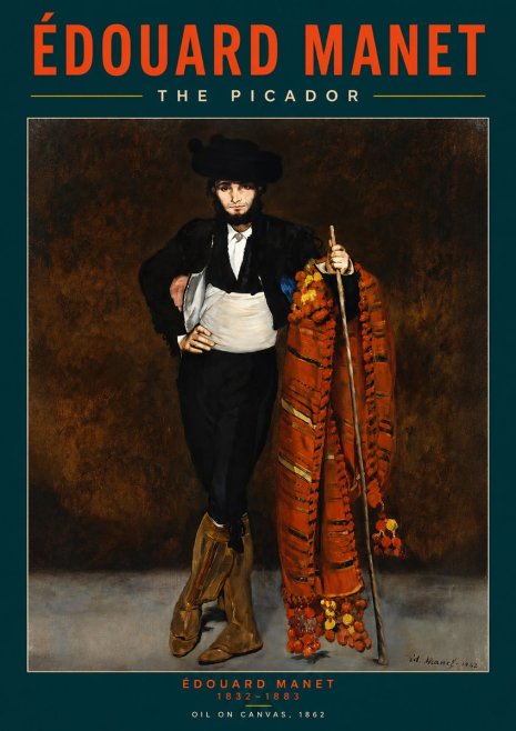 Édouard Manet The Picador No2 - Poster