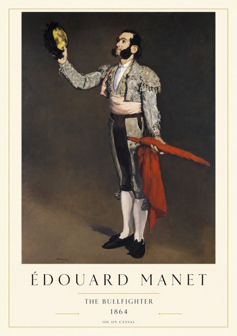Édouard Manet The Bullfighter No1 - Poster