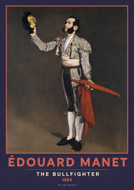 Édouard Manet The Bullfighter No3 - Poster