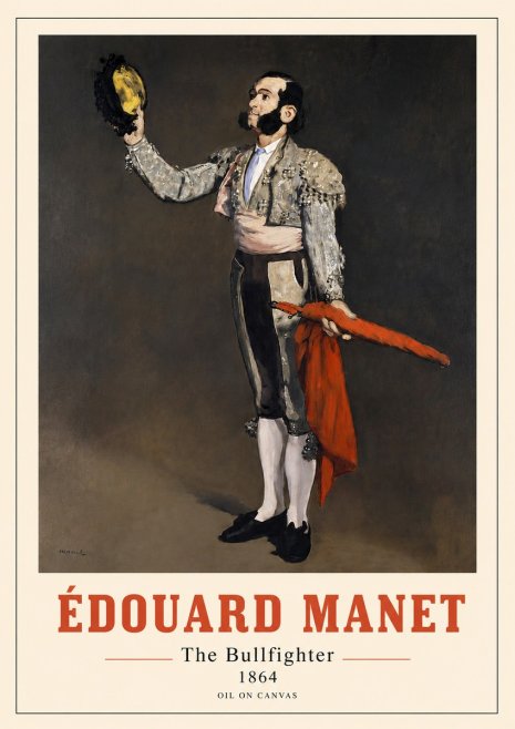 Édouard Manet The Bullfighter No4 - Poster