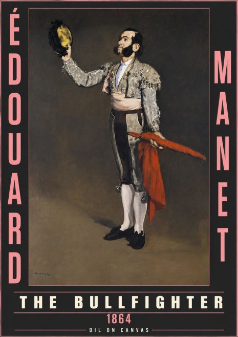 Édouard Manet The Bullfighter No5 - Poster