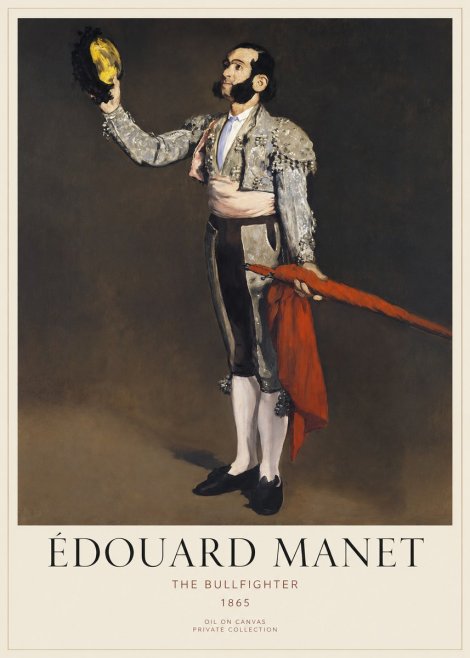 Édouard Manet The Bullfighter No6 - Poster
