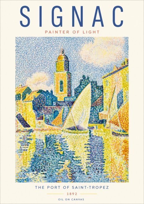 Signac The Port of Saint-tropez No3 - Poster