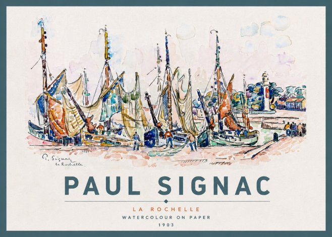 Signac La Rochelle I No4 - Poster