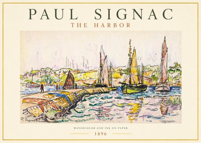 Signac The Harbor I No5 - Poster