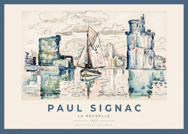 Signac La Rochelle II No2 - Poster