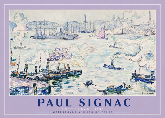 Signac Rotterdam, 1908 No2 - Poster