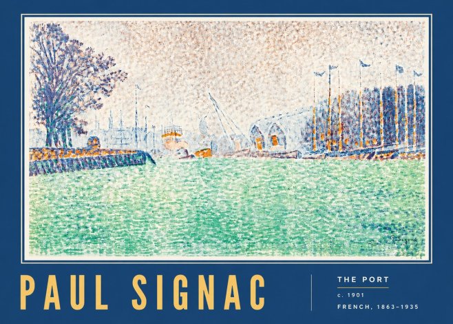 Signac The Port II No5 - Poster