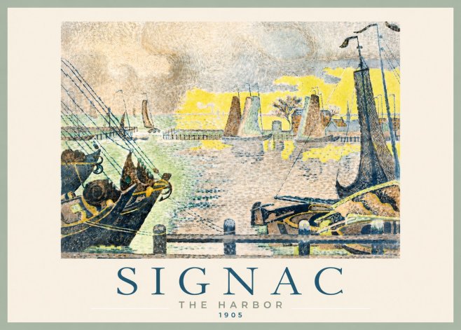 Signac The Harbor III No2 - Poster