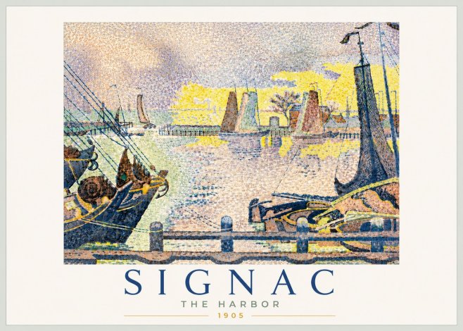 Signac The Harbor III No5 - Poster