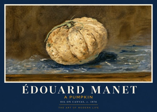 Édouard Manet A Pumpkin No3 - Poster