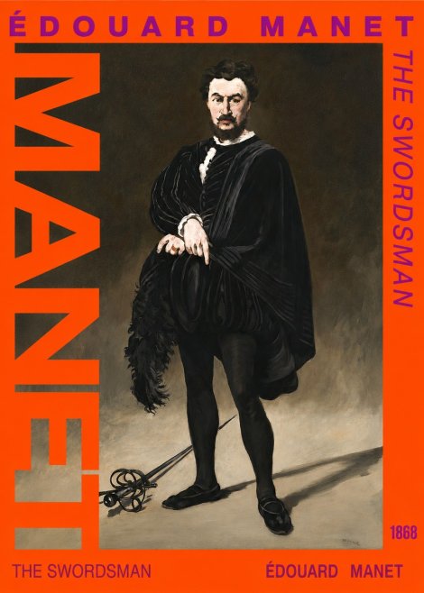 Édouard Manet The Swordsman No2 - Poster
