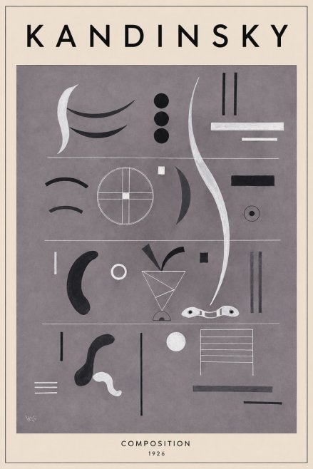 Kandinsky Composition I No2 - Poster