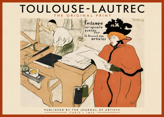 Toulouse-Lautrec L'estampe Originale No4 - Poster