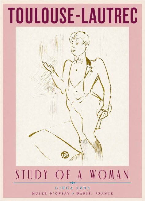 Toulouse-Lautrec The Poet of Parisian Life No4 - Poster