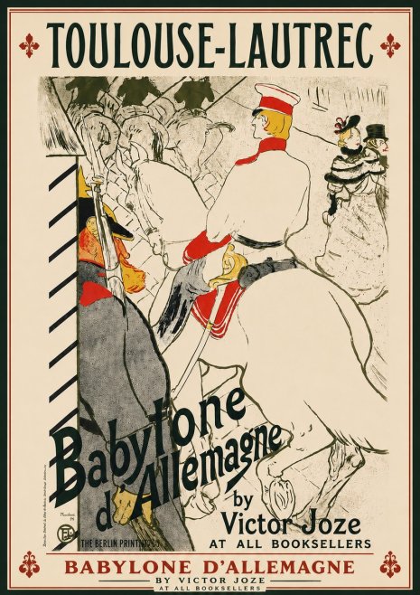 Toulouse-Lautrec Babylone D'allemagne No5 - Poster