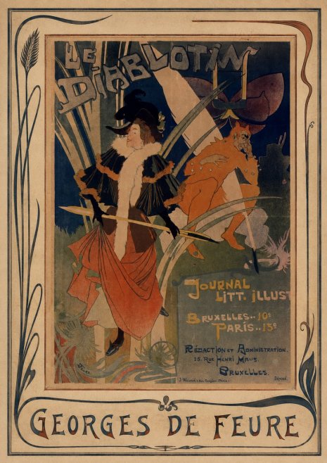 Georges de Feure Le Diablotin I No3 - Poster