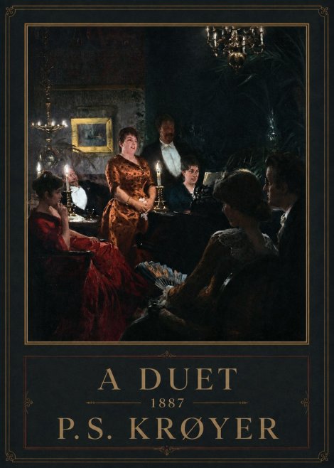 P.S. Krøyer A Duet No1 - Poster