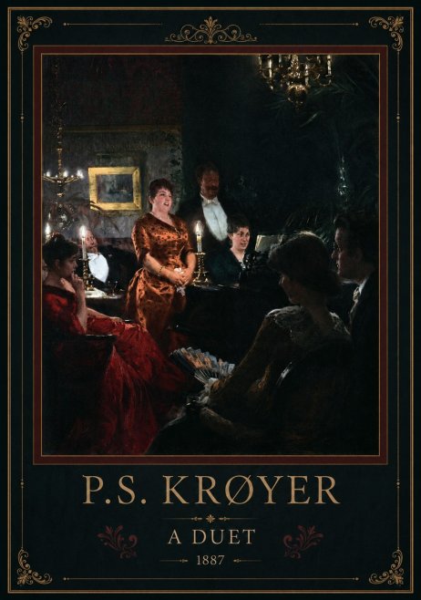 P.S. Krøyer A Duet No4 - Poster