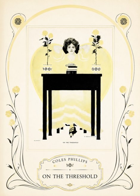 Coles Phillips On the Threshold No3 - Poster