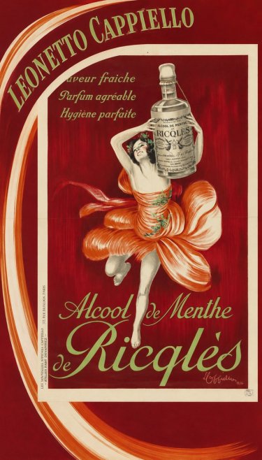 Leonetto Cappiello Alcool De Menthe De Ricqlès I No3 - Poster