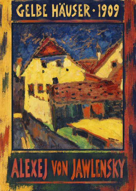 Alexej von Jawlensky Gelbe Häuser No6 - Poster