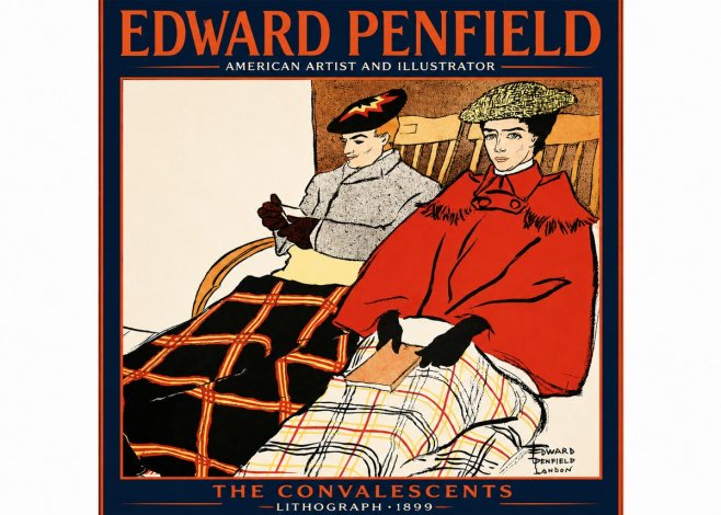Edward Penfield The Convalescents No2 - Poster