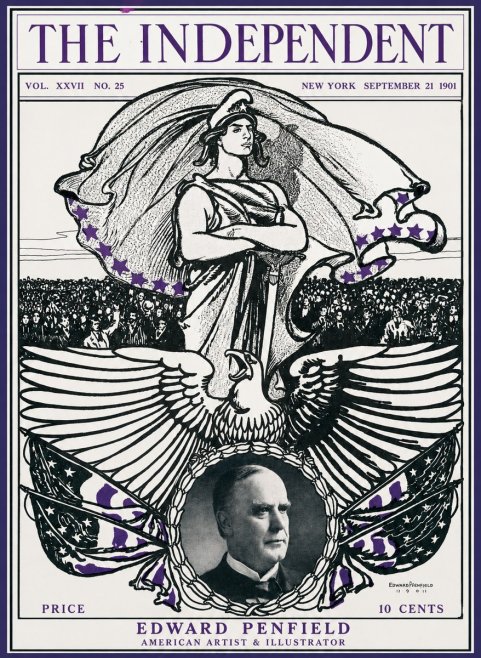 Edward Penfield The Independent No1 - Poster