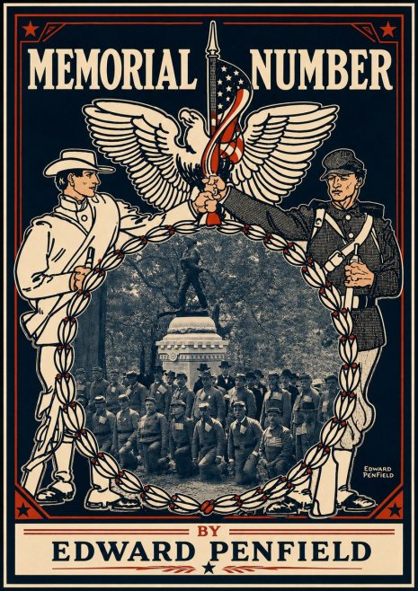 Edward Penfield Memorial Number No4 - Poster