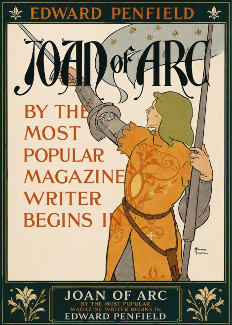 Edward Penfield Joan of Arc No3 - Poster