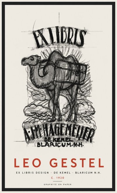 Leo Gestel Ex Libris Design No2 - Poster
