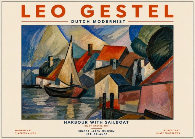 Leo Gestel The Quiet Moment No6 - Poster