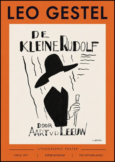Leo Gestel De Kleine Rudolf No4 - Poster