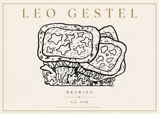 Leo Gestel Drawing Ca. 1918 No3 - Poster