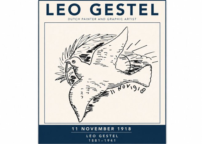 Leo Gestel 11 November 1918 No3 - Poster