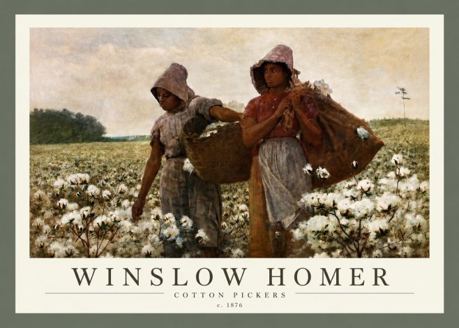 Winslow Homer Cotton Pickers No3 - Poster