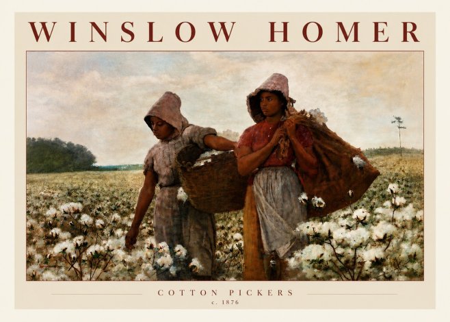 Winslow Homer Cotton Pickers No5 - Poster