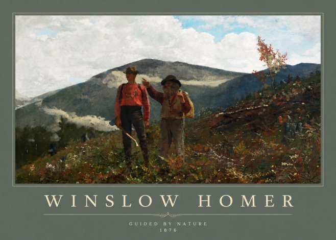 Winslow Homer The Two Guides No2 - Poster